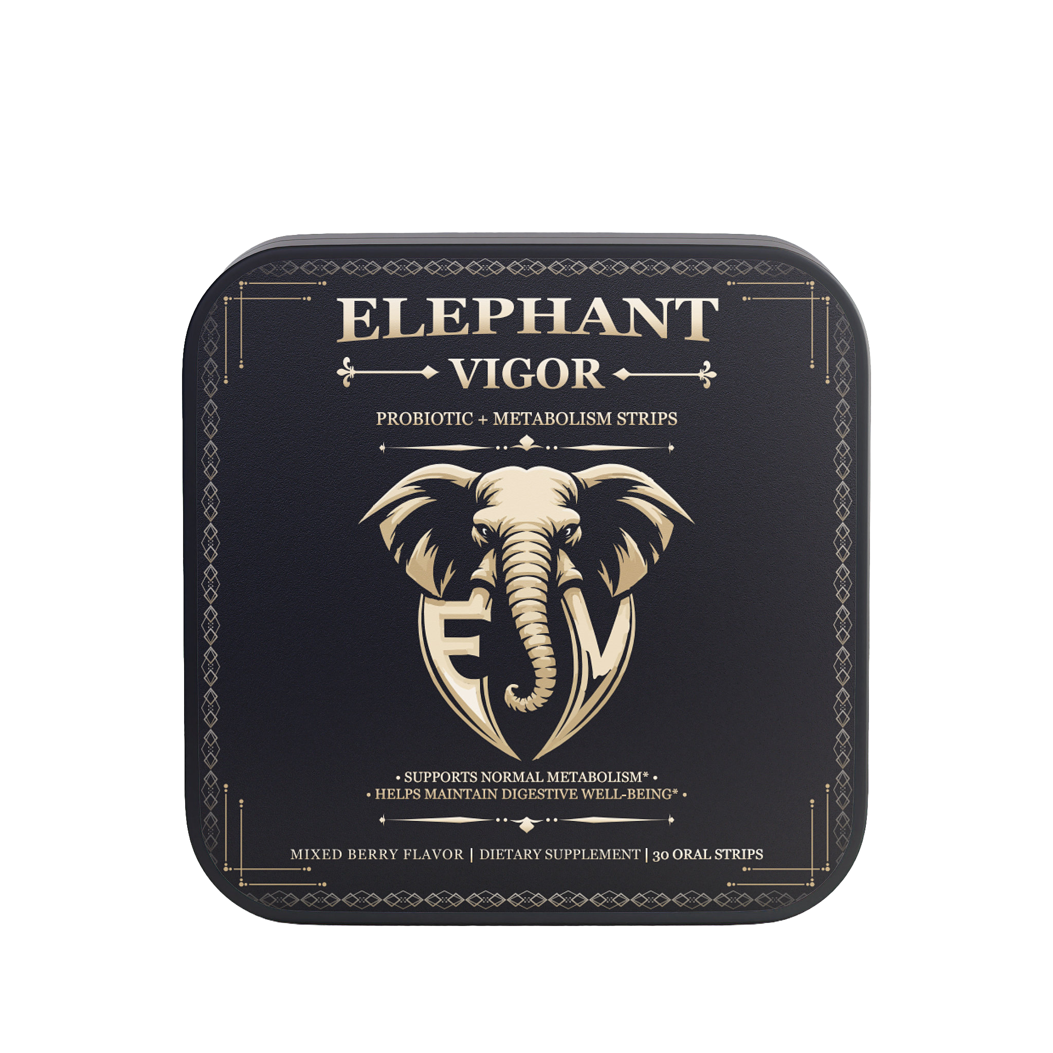 Elephant Vigor Probiotic + Metabolism Strips