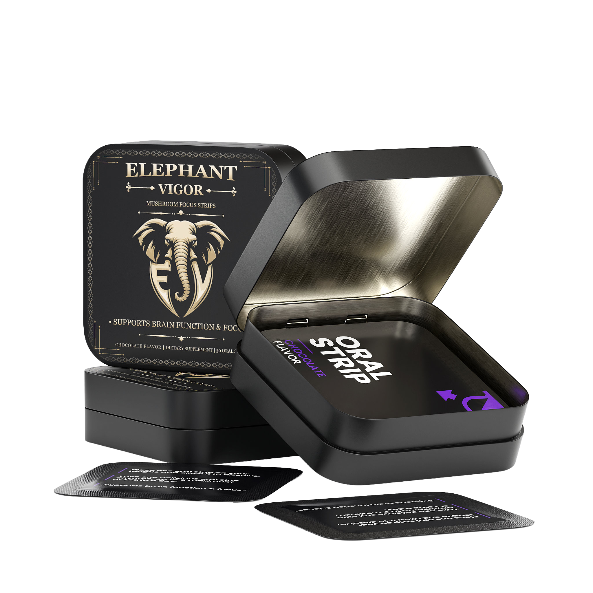 Elephant Vigor Mushroom Focus Strips