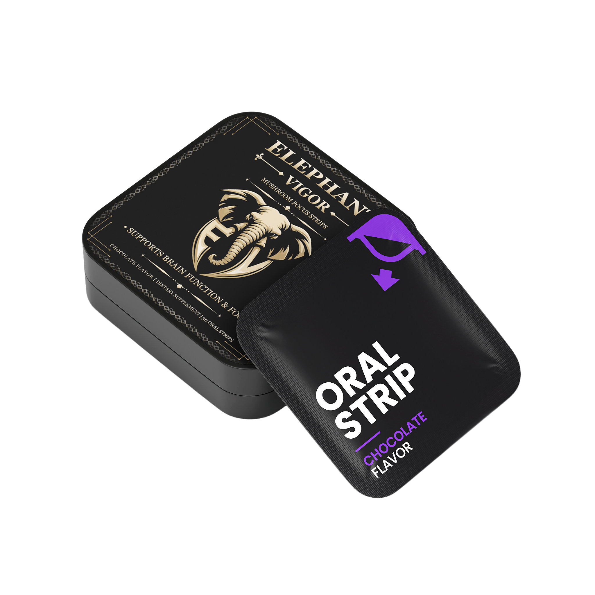 Elephant Vigor Mushroom Focus Strips
