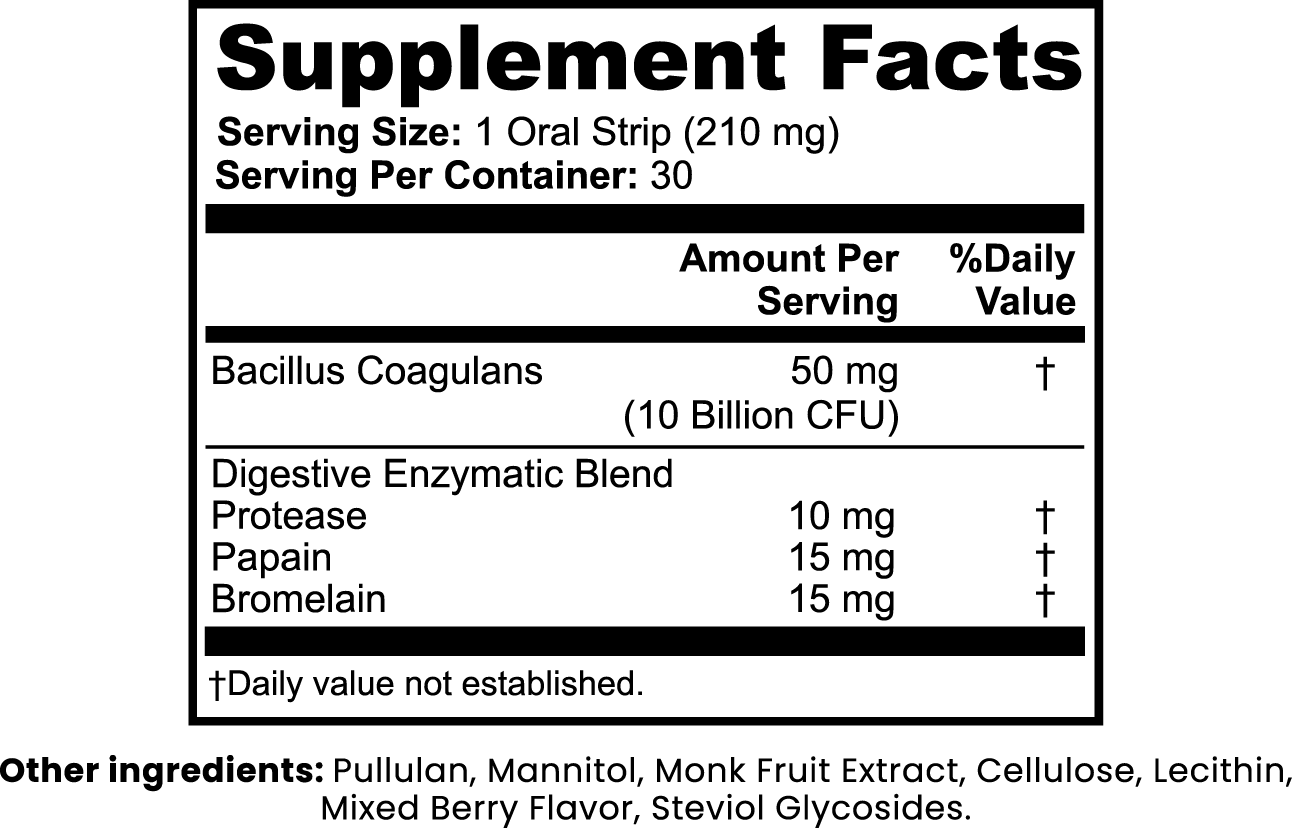 Elephant Vigor Digestive + Gut Health Strips