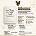 The Couples Intimacy Lab – At-Home Workbook for Couples