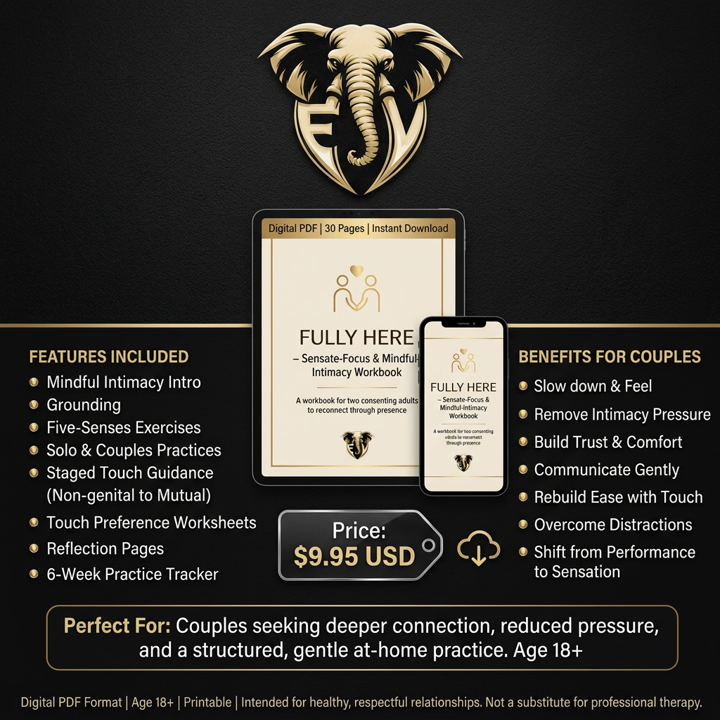 Fully Here – Sensate-Focus & Mindful-Intimacy Workbook