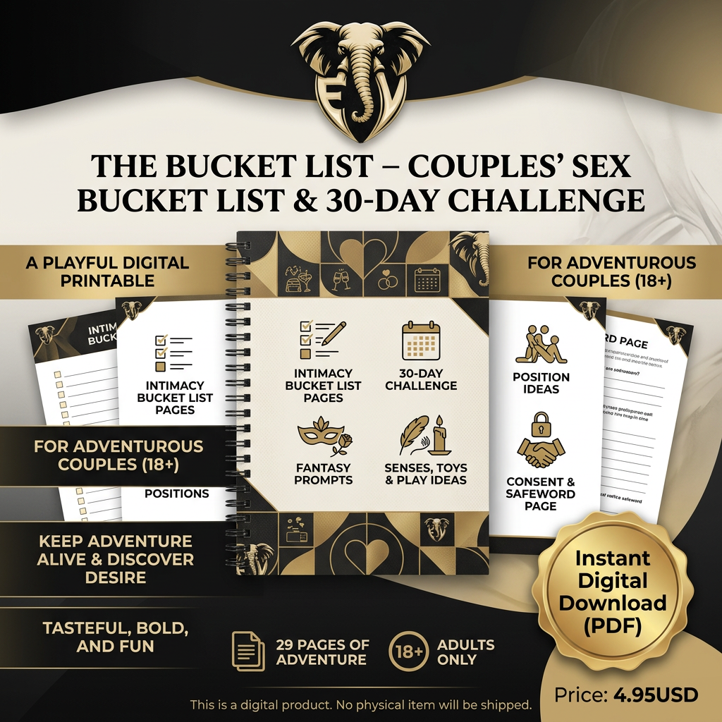 The Bucket List – Couples’ Sex Bucket List & 30-Day Challenge