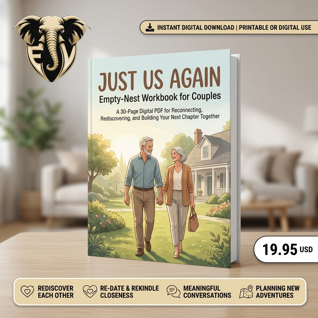 Just Us Again – Empty-Nest Workbook for Couples