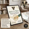 Back to Trust – Workbook for Rebuilding Intimacy After Betrayal