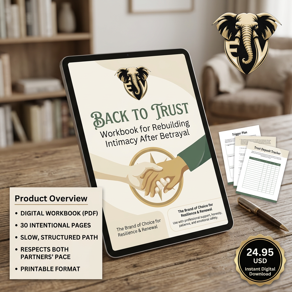 Back to Trust – Workbook for Rebuilding Intimacy After Betrayal